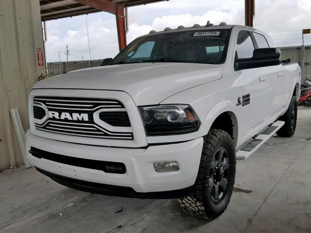 3C6UR5NL6JG202241 - 2018 RAM 2500 LARAM WHITE photo 2