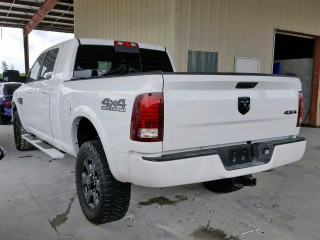 3C6UR5NL6JG202241 - 2018 RAM 2500 LARAM WHITE photo 3