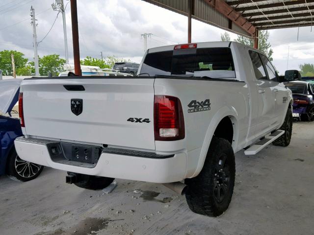 3C6UR5NL6JG202241 - 2018 RAM 2500 LARAM WHITE photo 4