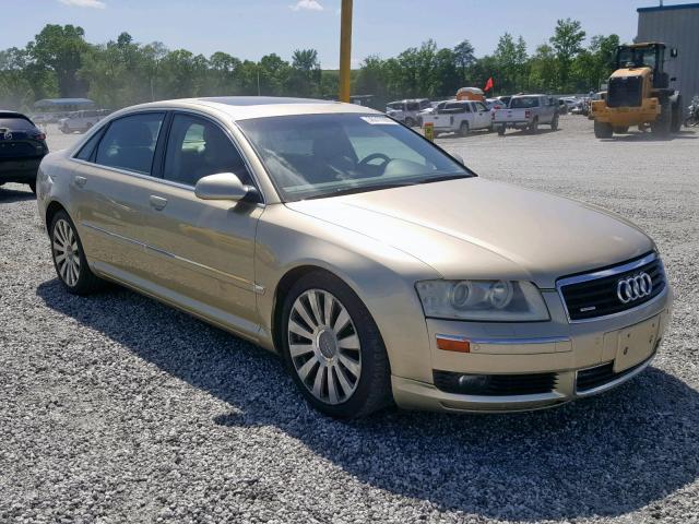 WAUML44E54N016433 - 2004 AUDI A8 L QUATT GOLD photo 1