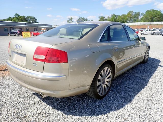 WAUML44E54N016433 - 2004 AUDI A8 L QUATT GOLD photo 4