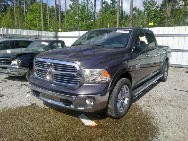 1C6RR7TM8ES442970 - 2014 RAM 1500 SLT GRAY photo 2