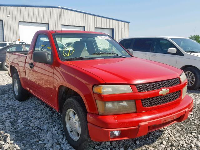 1GCCS148768205967 - 2006 CHEVROLET COLORADO RED photo 1