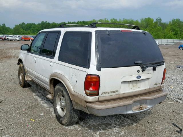 1FMDU74E11ZA78901 - 2001 FORD EXPLORER E WHITE photo 3