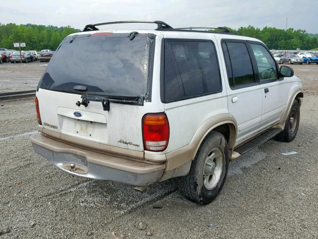 1FMDU74E11ZA78901 - 2001 FORD EXPLORER E WHITE photo 4