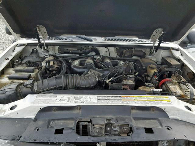 1FMDU74E11ZA78901 - 2001 FORD EXPLORER E WHITE photo 7