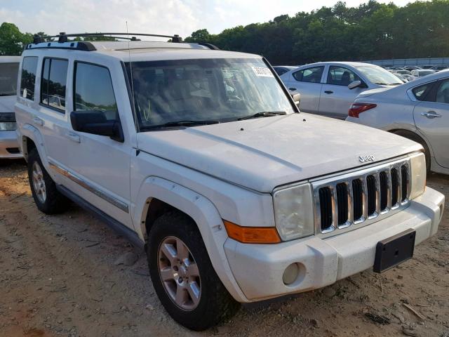 1J8HG58NX6C143713 - 2006 JEEP COMMANDER WHITE photo 1