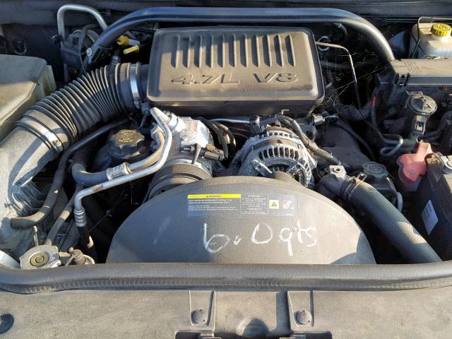 1J8HG58NX6C143713 - 2006 JEEP COMMANDER WHITE photo 7