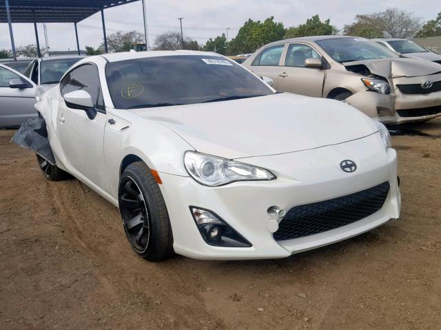 JF1ZNAA19G8700865 - 2016 TOYOTA SCION FR-S WHITE photo 1