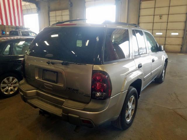 1GNDT13S132264100 - 2003 CHEVROLET TRAILBLAZER  photo 4