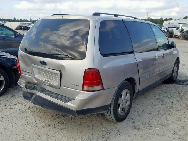 2FMZA57664BA52339 - 2004 FORD FREESTAR S GRAY photo 4