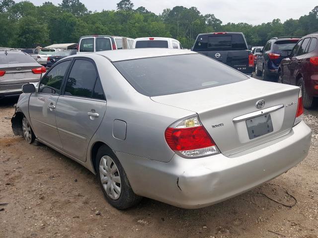 4T1BE32K35U522532 - 2005 TOYOTA CAMRY LE SILVER photo 3