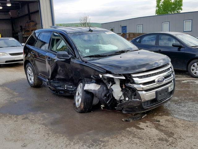 2FMDK4GC2EBB51748 - 2014 FORD EDGE SE BLACK photo 1