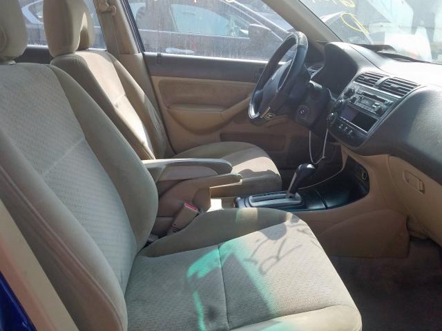 2HGES163X4H619019 - 2004 HONDA CIVIC DX VP  foto 5