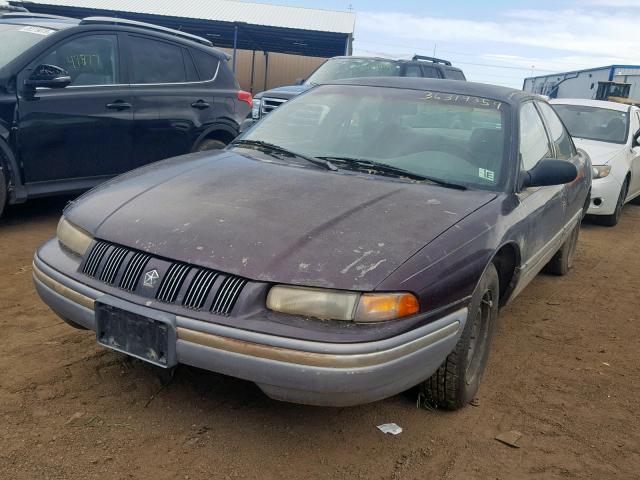 2C3HL56T7RH328554 - 1994 CHRYSLER CONCORDE BURGUNDY photo 2