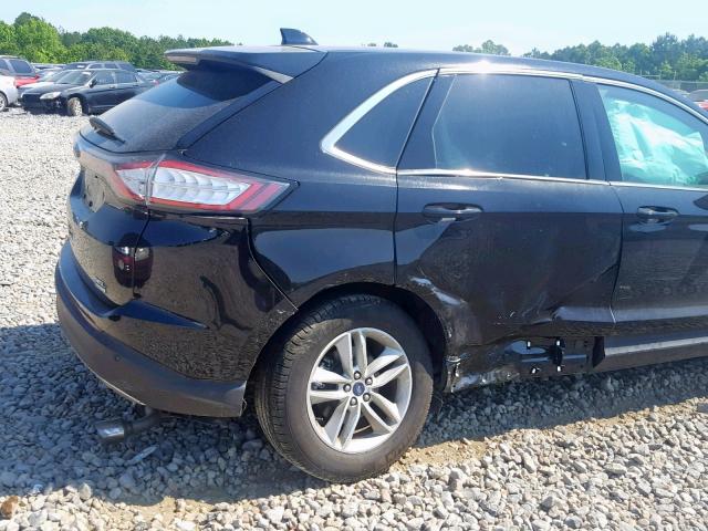 2FMPK3J90JBB93415 - 2018 FORD EDGE SEL BLACK photo 9