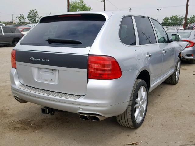 WP1AC29P84LA94235 - 2004 PORSCHE CAYENNE TU SILVER photo 4