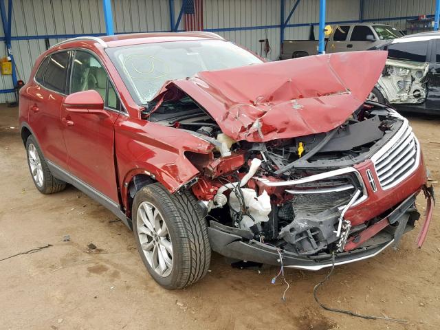 5LMCJ2C94GUJ11730 - 2016 LINCOLN MKC SELECT RED photo 1