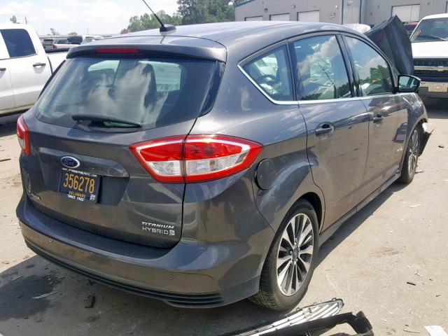 1FADP5DU3HL106420 - 2017 FORD C-MAX TITA GRAY photo 4