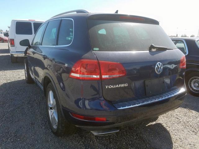 WVGFK9BP2CD001257 - 2012 VOLKSWAGEN TOUAREG V6 TDI  photo 3