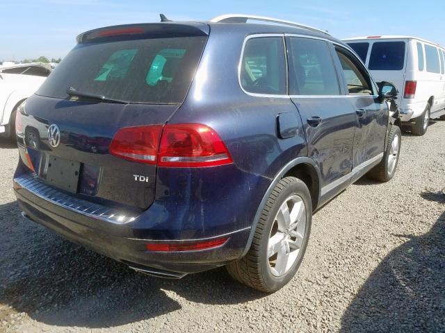 WVGFK9BP2CD001257 - 2012 VOLKSWAGEN TOUAREG V6 TDI  photo 4