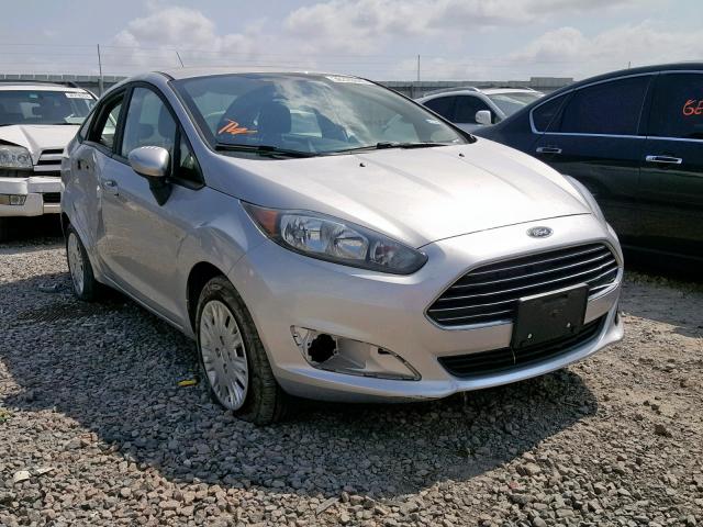 3FADP4AJ9GM205227 - 2016 FORD FIESTA S SILVER photo 1