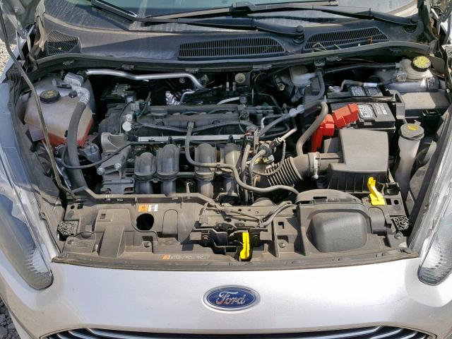 3FADP4AJ9GM205227 - 2016 FORD FIESTA S SILVER photo 7