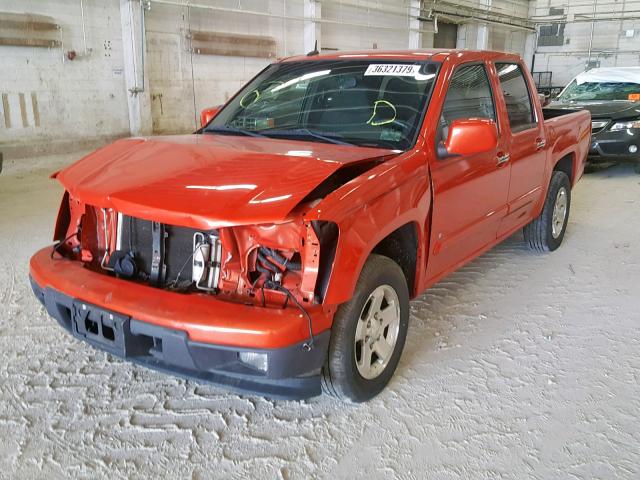 1GCCS139098121147 - 2009 CHEVROLET COLORADO RED photo 2