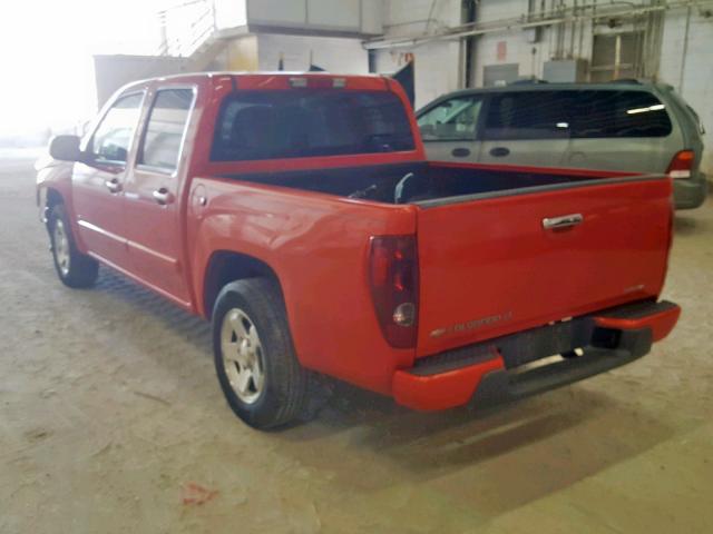 1GCCS139098121147 - 2009 CHEVROLET COLORADO RED photo 3