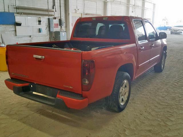 1GCCS139098121147 - 2009 CHEVROLET COLORADO RED photo 4