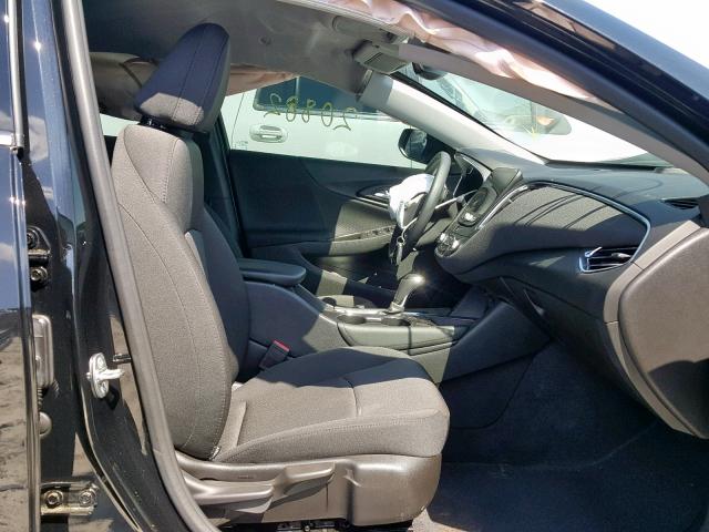 1G1ZJ5SU0HF135336 - 2017 CHEVROLET MALIBU HYB შავი ფოტო 5