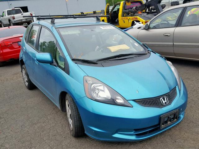 JHMGE8H33CC015185 - 2012 HONDA FIT BLUE photo 1