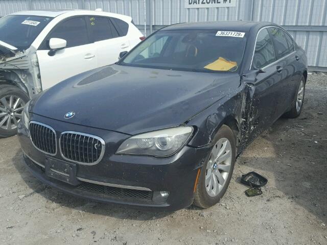 WBAKA83519CY33617 - 2009 BMW 750 I BLACK photo 2