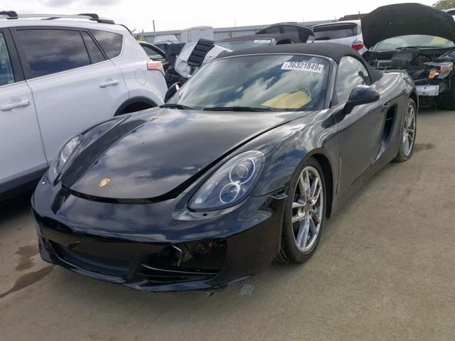 WP0CA2A88DS112551 - 2013 PORSCHE BOXSTER BLACK photo 2