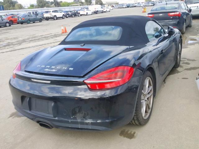 WP0CA2A88DS112551 - 2013 PORSCHE BOXSTER BLACK photo 4