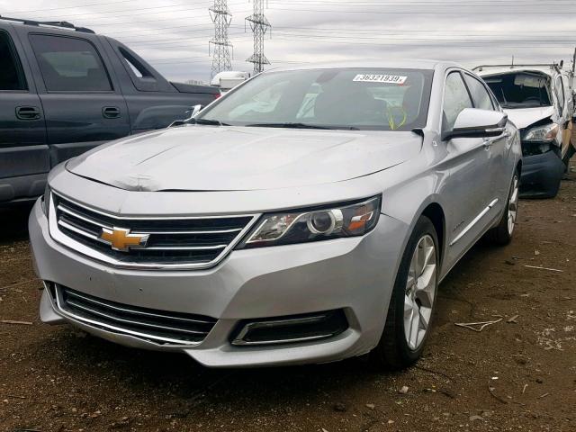 1G1125S35JU150787 - 2018 CHEVROLET IMPALA PRE SILVER photo 2