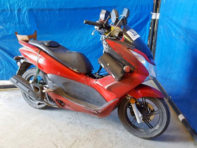 MLHKF1219D5001429 - 2013 HONDA PCX 150 RED photo 1