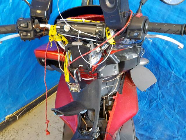 MLHKF1219D5001429 - 2013 HONDA PCX 150 RED photo 9