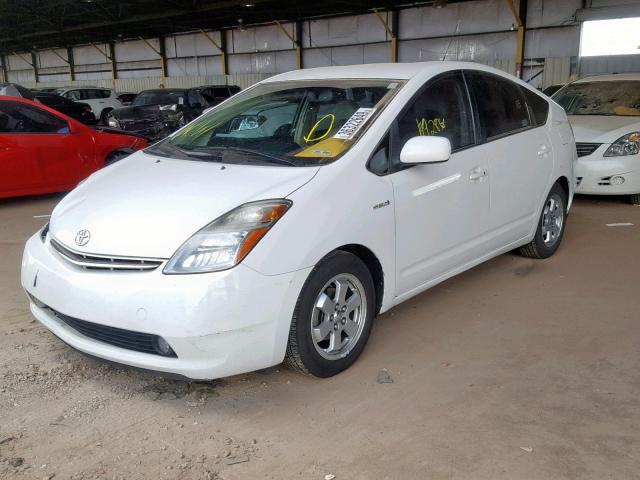 JTDKB20U783437019 - 2008 TOYOTA PRIUS WHITE photo 2