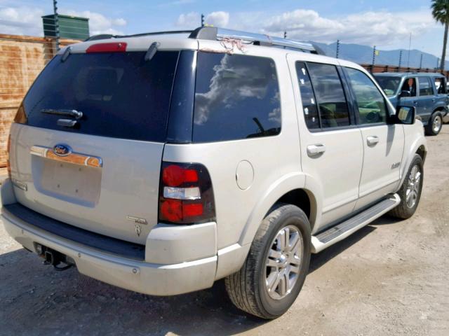 1FMEU65836ZA00649 - 2006 FORD EXPLORER L BEIGE photo 4