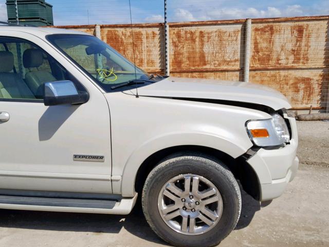 1FMEU65836ZA00649 - 2006 FORD EXPLORER L BEIGE photo 9