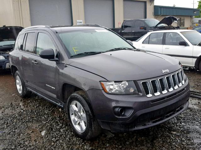1C4NJCBA1FD250374 - 2015 JEEP COMPASS SP Сұр фото 1
