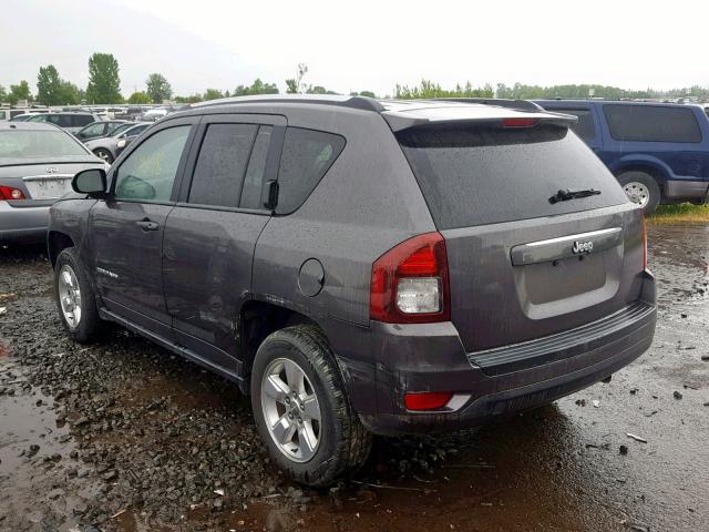 1C4NJCBA1FD250374 - 2015 JEEP COMPASS SP Сұр фото 3