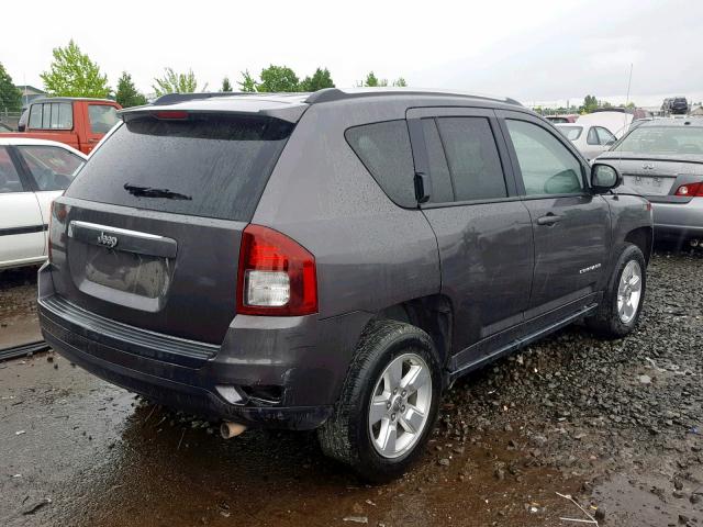 1C4NJCBA1FD250374 - 2015 JEEP COMPASS SP Сұр фото 4