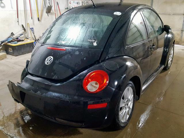 3VWPW31C29M506461 - 2009 VOLKSWAGEN NEW BEETLE შავი ფოტო 4