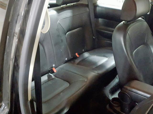 3VWPW31C29M506461 - 2009 VOLKSWAGEN NEW BEETLE შავი ფოტო 6
