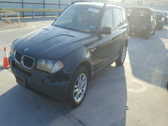 WBXPA73404WC42511 - 2004 BMW X3 2.5I BLACK photo 2