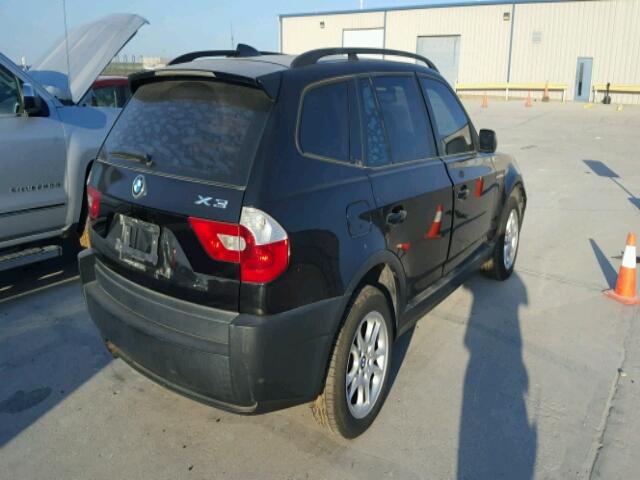 WBXPA73404WC42511 - 2004 BMW X3 2.5I BLACK photo 4