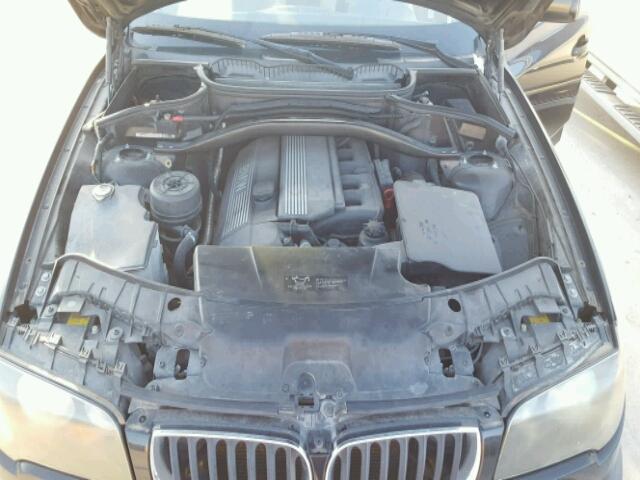 WBXPA73404WC42511 - 2004 BMW X3 2.5I BLACK photo 7