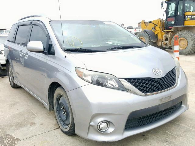 5TDXK3DCXBS130818 - 2011 TOYOTA SIENNA SPO SILVER photo 1